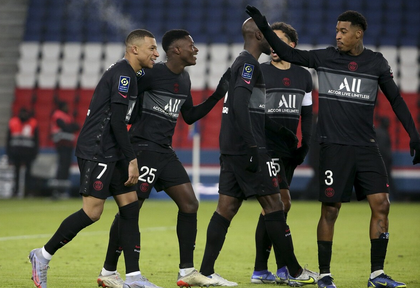  法甲年度最佳阵容公布，巴黎六将入围  